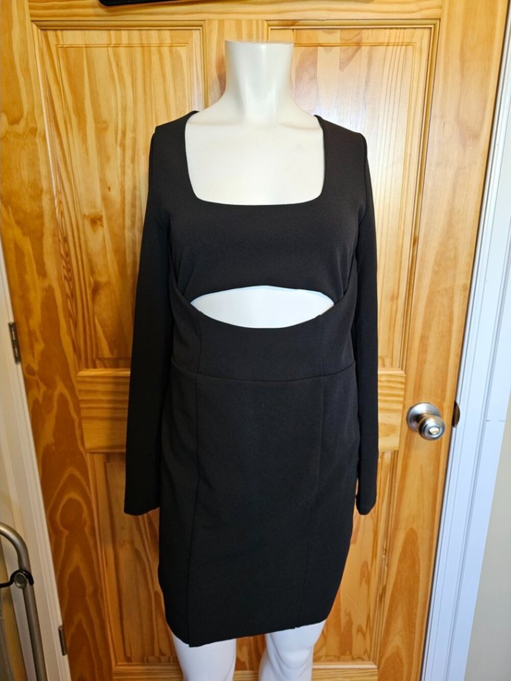 💙 68. Rachel Rachel Roy Medium Black Cutout Dress